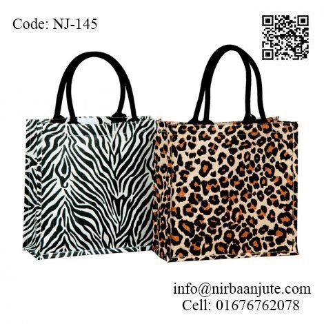 The Animal Printed Jute Bag: A Fusion of Style and Strength